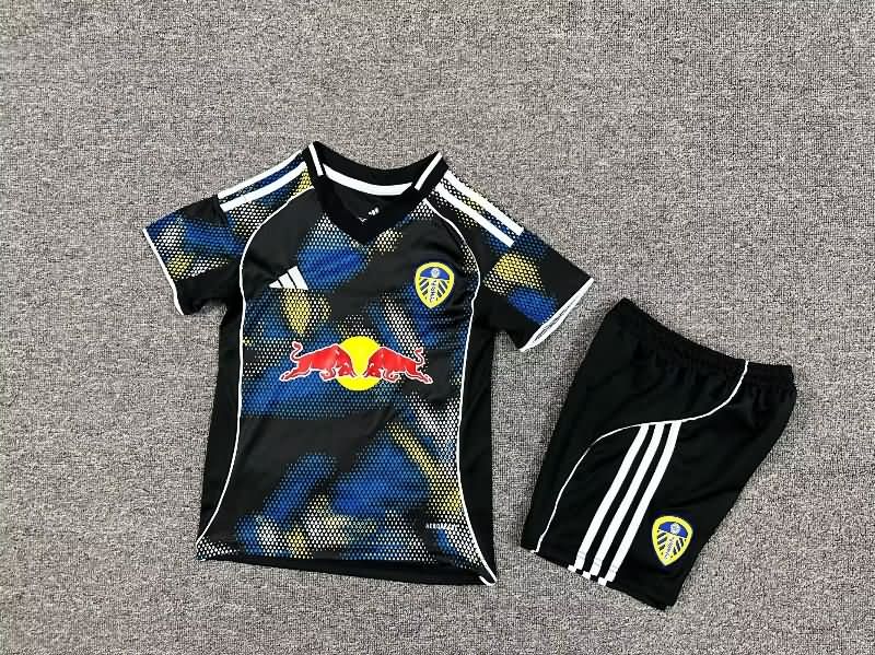 Leeds United 25/26 Kids Third Soccer Jersey And Shorts