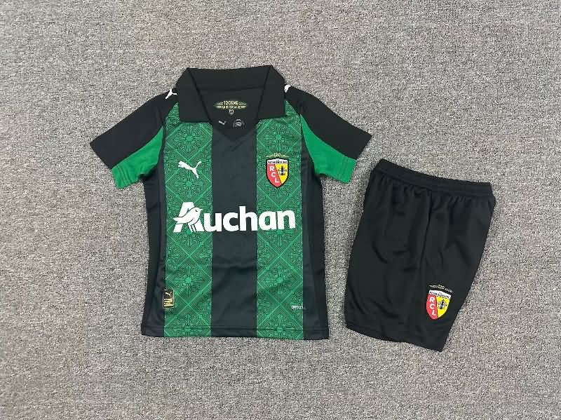 Lens 25/26 Kids Away Soccer Jersey And Shorts