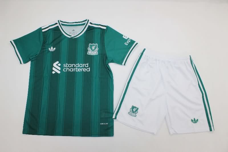 Liverpool 25/26 Kids Third Soccer Jersey And Shorts