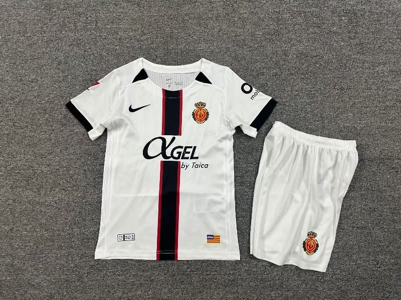 Mallorca 25/26 Kids Away Soccer Jersey And Shorts