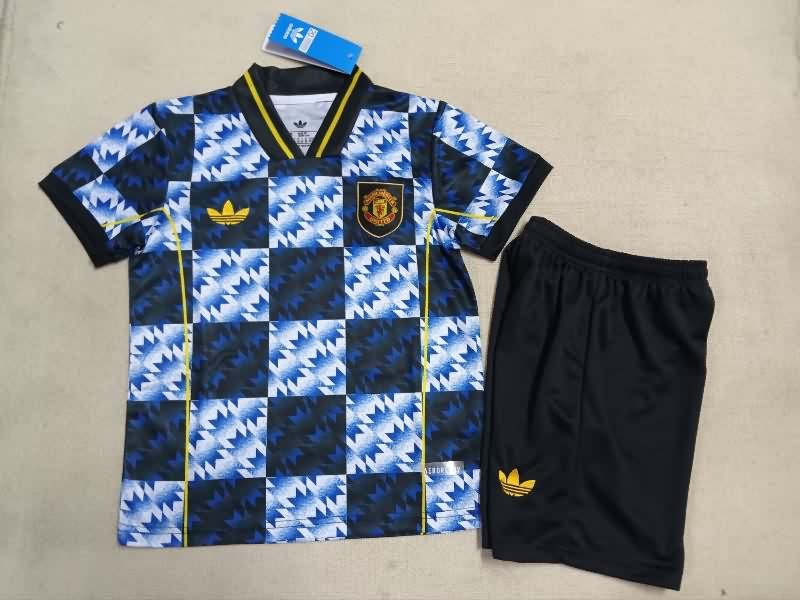 Manchester United 25/26 Kids Special Soccer Jersey And Shorts