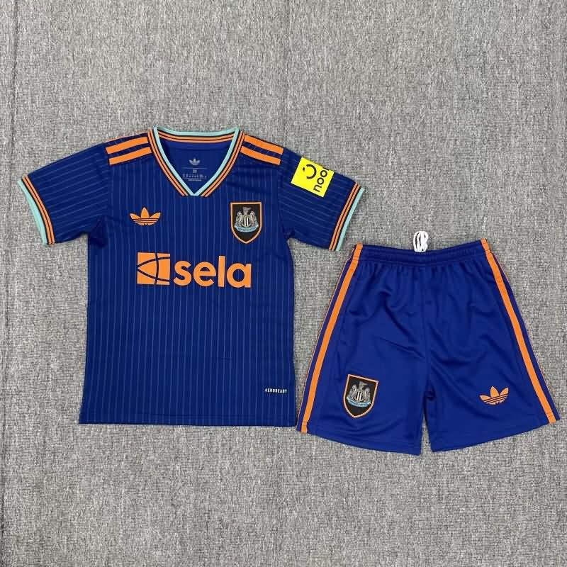 Newcastle United 25/26 Kids Third Soccer Jersey And Shorts