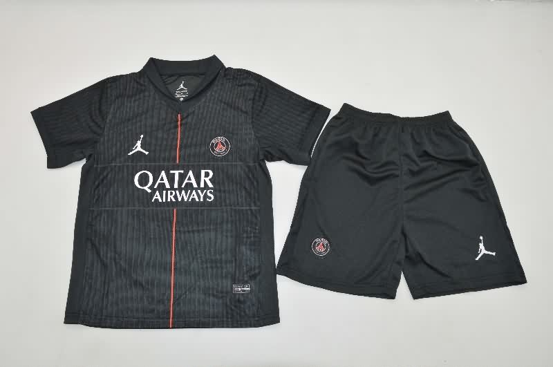 Paris St Germain 25/26 Kids Fourth Soccer Jersey And Shorts