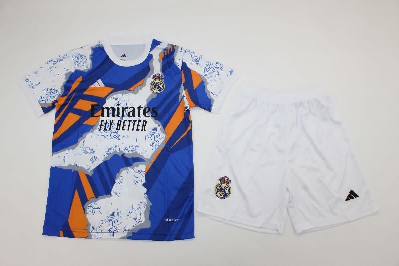Real Madrid 25/26 Kids Special Soccer Jersey And Shorts