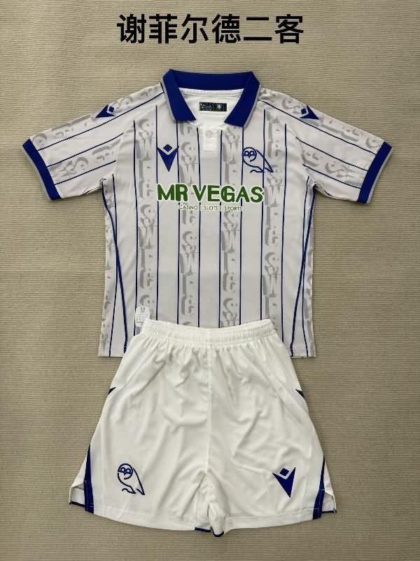 Sheffield Wednesday 25/26 Kids Third Soccer Jersey And Shorts