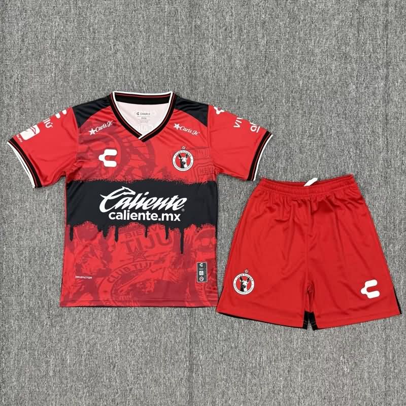 Tijuana 25/26 Kids Home Soccer Jersey And Shorts