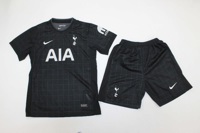 Tottenham Hotspur 25/26 Kids Away Soccer Jersey And Shorts