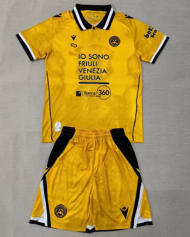 Udinese 25/26 Kids Third Soccer Jersey And Shorts