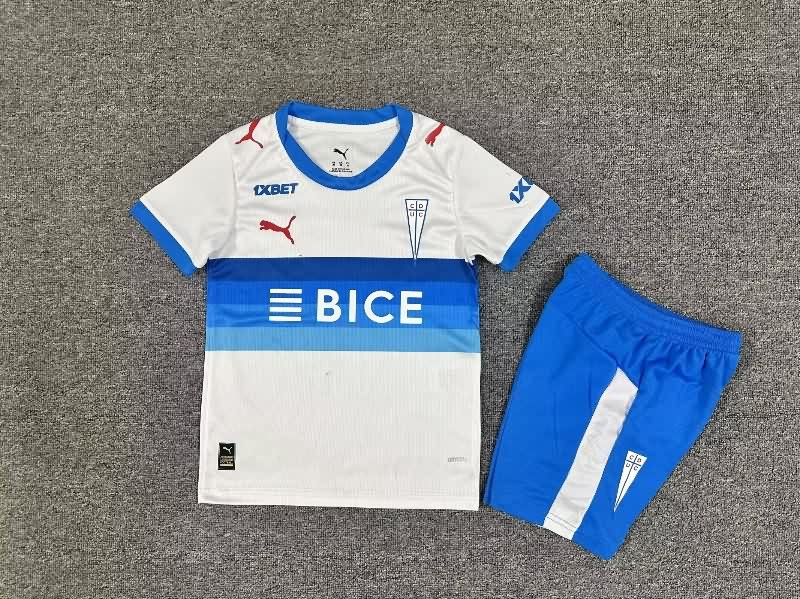 Universidad Catolica 2026 Kids Home Soccer Jersey And Shorts