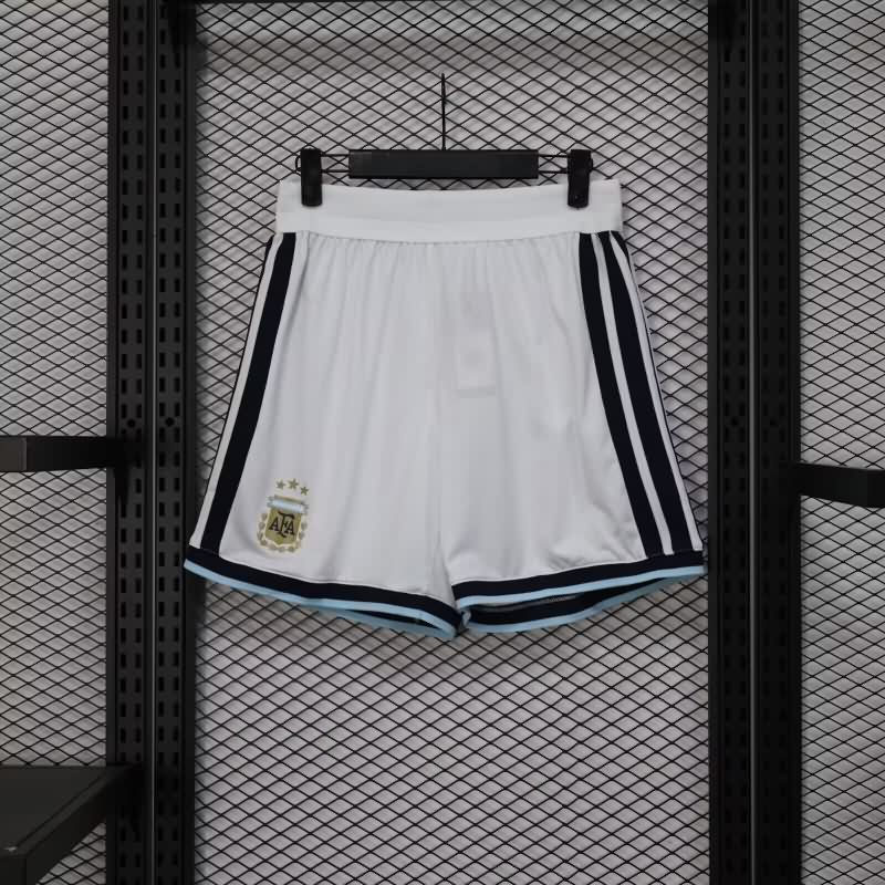 AAA(Thailand) Argentina 2026 White Soccer Shorts (Player)