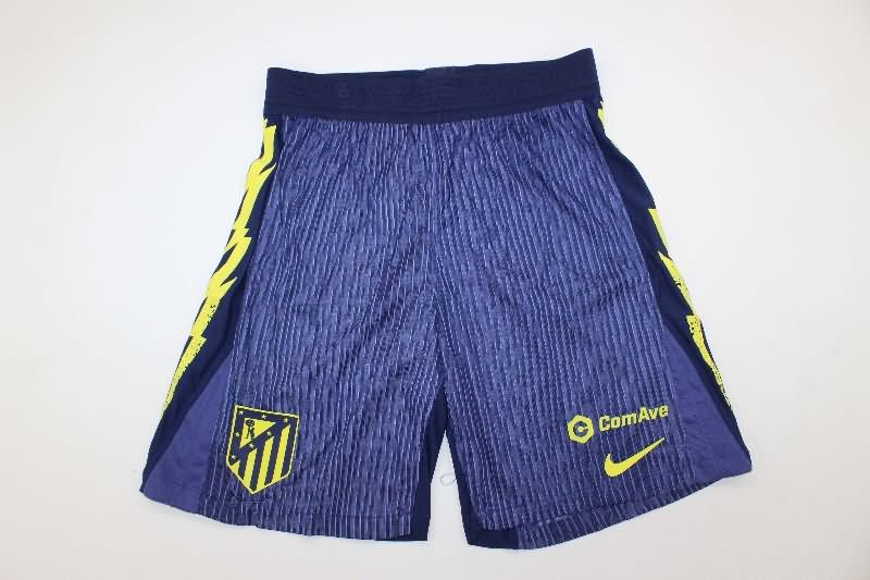 AAA(Thailand) Atletico Madrid 25/26 Away Soccer Shorts (Player)