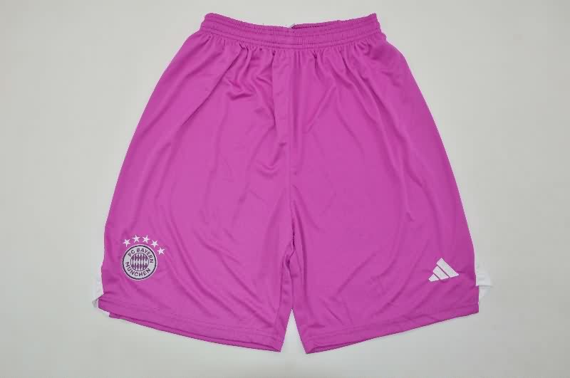 AAA(Thailand) Bayern Munich 25/26 Goalkeeper Purple Soccer Shorts  AAA(Thailand) Bayern Munich 25/26 Goalkeeper Purple Soccer Shorts