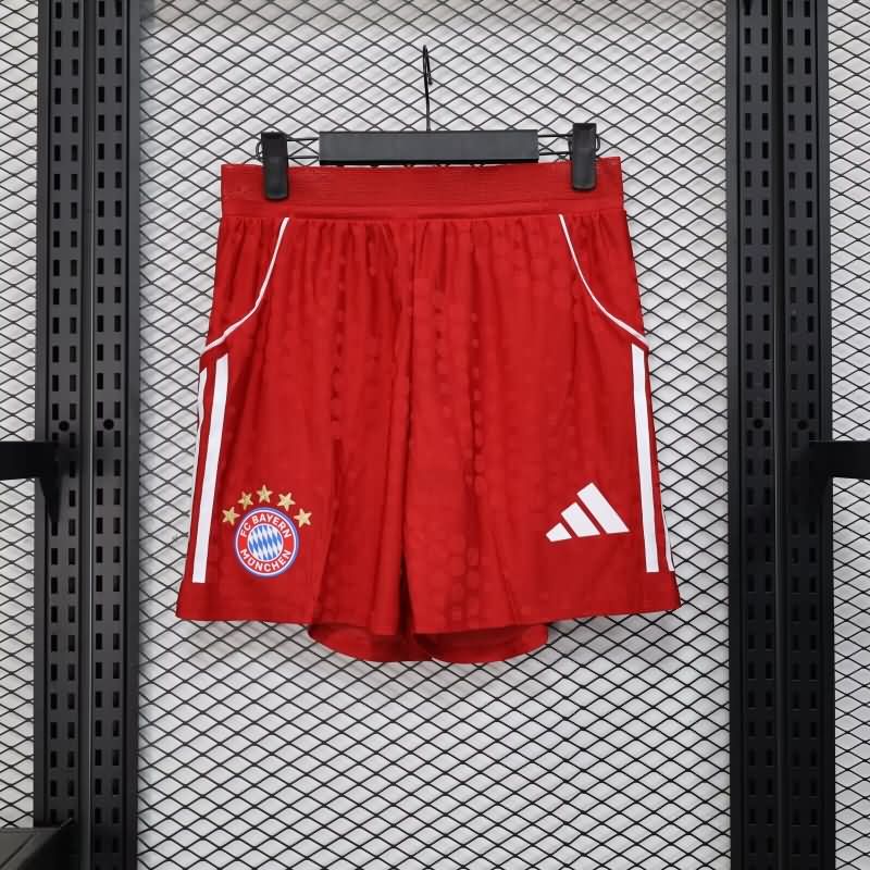 AAA(Thailand) Bayern Munich 2025/26 Home Soccer Shorts (Player)