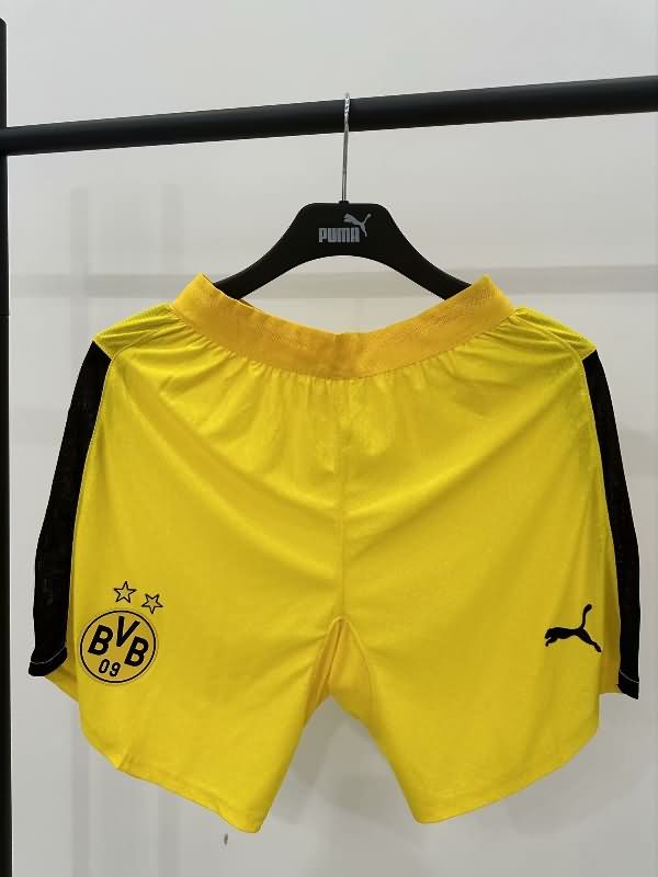 AAA(Thailand) Dortmund 25/26 Home Soccer Shorts (Player)