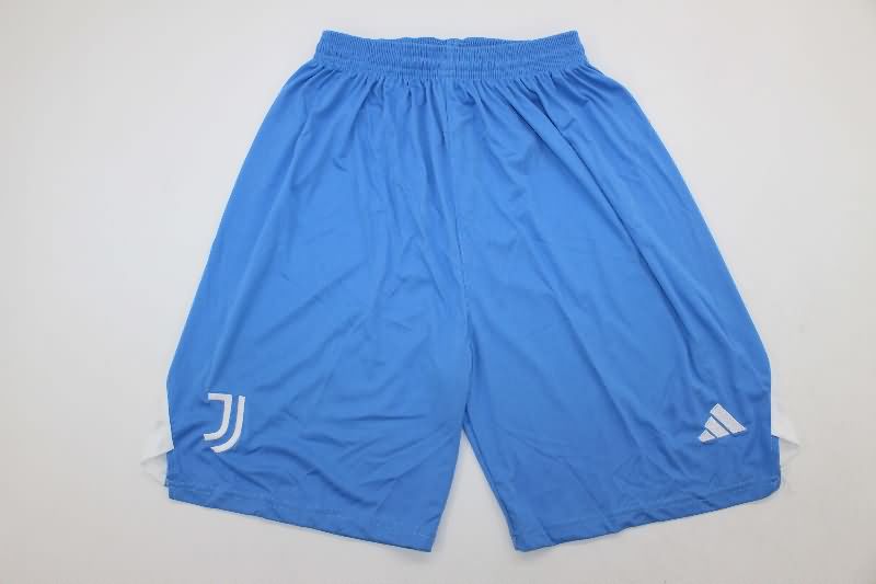 AAA(Thailand) Juventus 25/26 Goalkeeper Blue Soccer Shorts