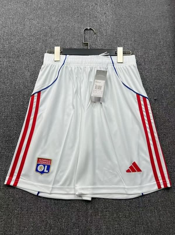 AAA(Thailand) Lyon 25/26 Home Soccer Shorts