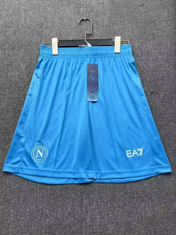 AAA(Thailand) Napoli 25/26 Home Soccer Shorts