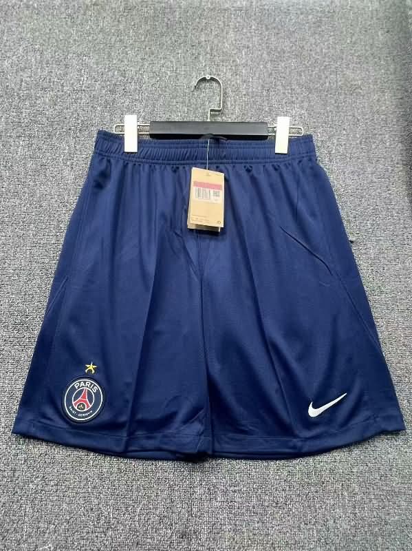 AAA(Thailand) Paris St German 25/26 Home Soccer Shorts With Star