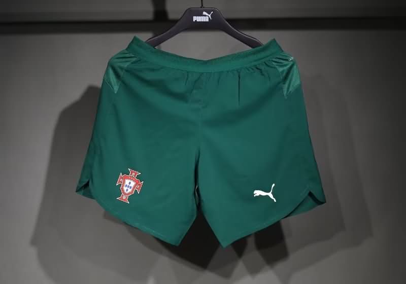 AAA(Thailand) Portugal 2025 Home Soccer Shorts (Player)