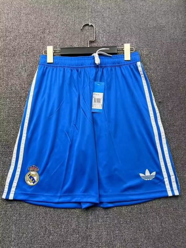 AAA(Thailand) Real Madrid 2025/26 Third Soccer Shorts