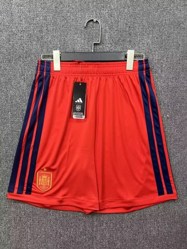 AAA(Thailand) Spain 2026 Red Soccer Shorts