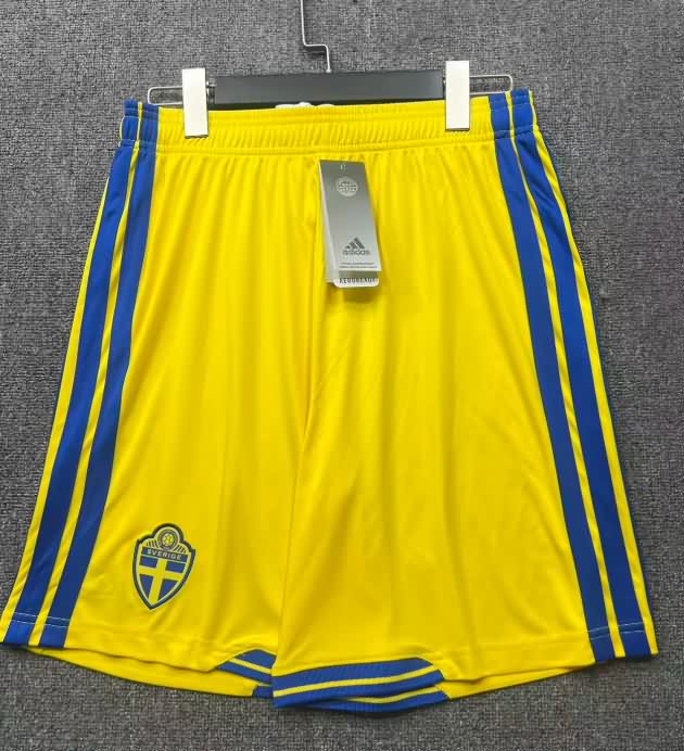 AAA(Thailand) Sweden 2026 Home Soccer Shorts