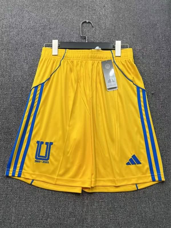 AAA(Thailand) Tigres UANL 25/26 Home Soccer Shorts