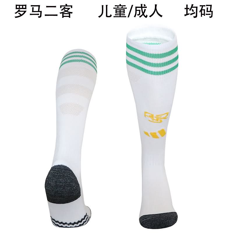AAA(Thailand) AS Roma 25/26 Third Soccer Socks