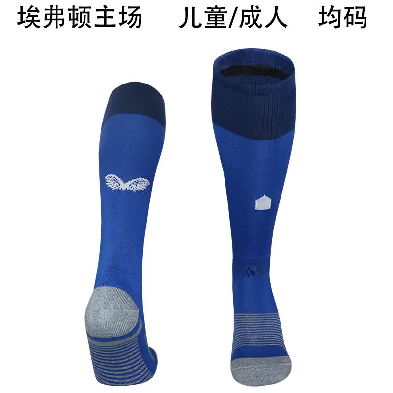 AAA(Thailand) Everton 25/26 Home Soccer Socks