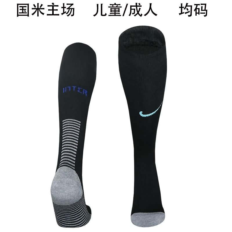 AAA(Thailand) Inter Milan 25/26 Home Soccer Socks