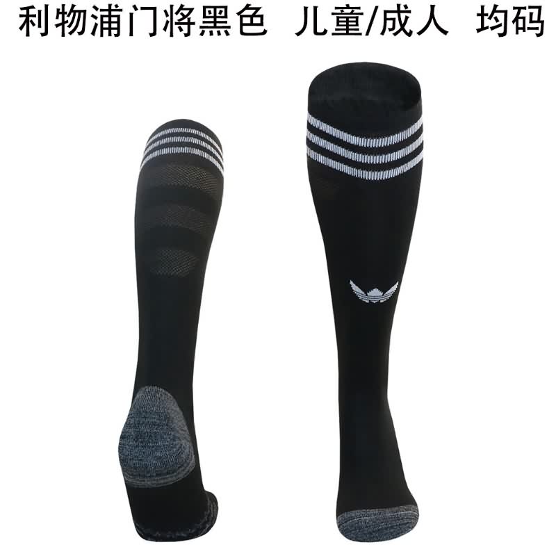 AAA(Thailand) Liverpool 25/26 Goalkeeper Black Soccer Socks