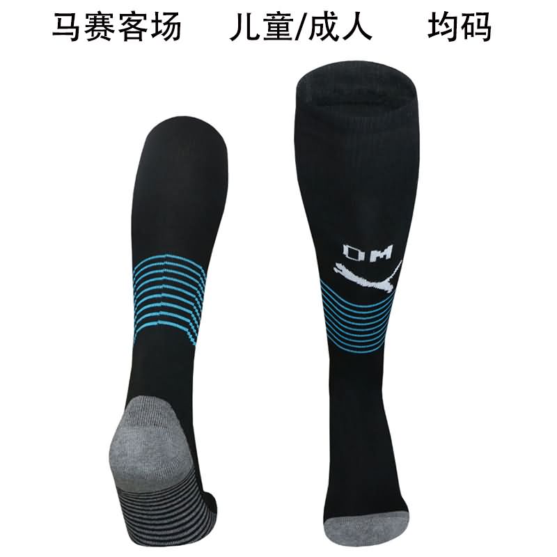 AAA(Thailand) Marseilles 25/26 Away Soccer Socks