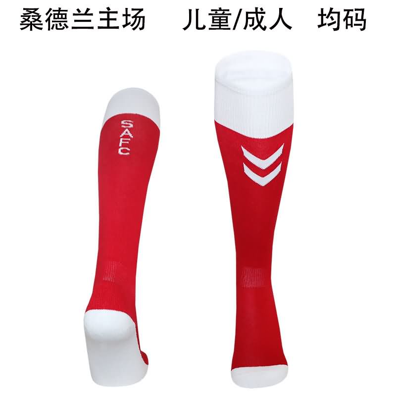 AAA(Thailand) Sunderland 25/26 Home Soccer Socks