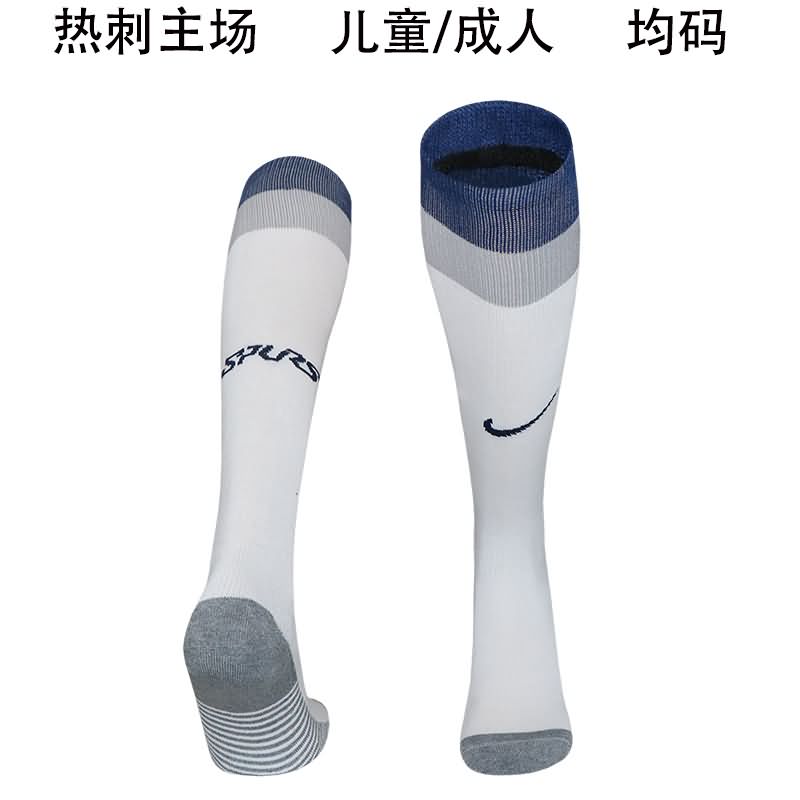 AAA(Thailand) Tottenham Hotspur 25/26 Home Soccer Socks