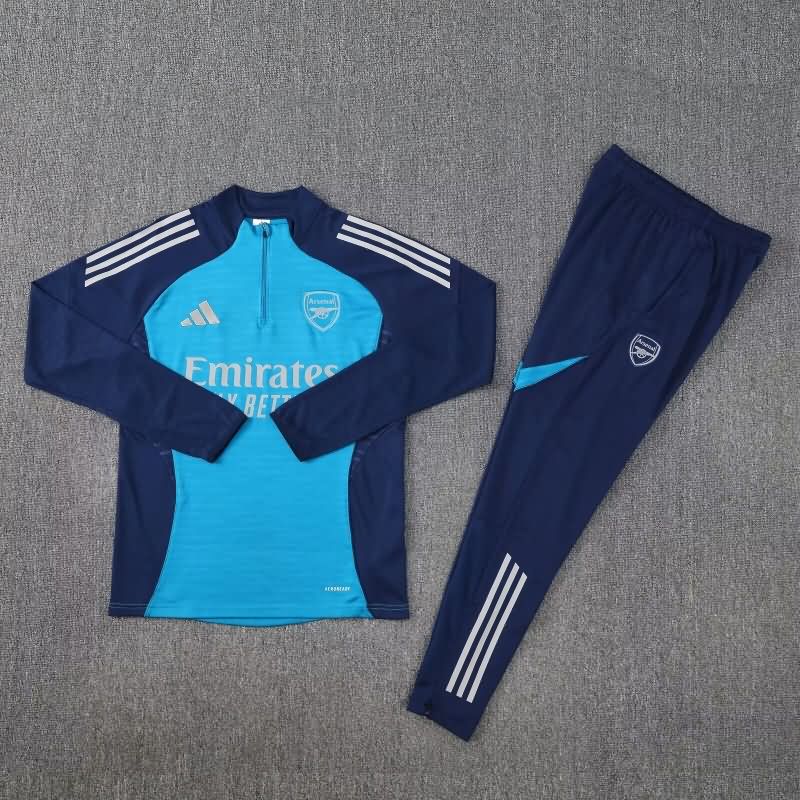 AAA(Thailand) Arsenal 25/26 Blue Soccer Tracksuit 02