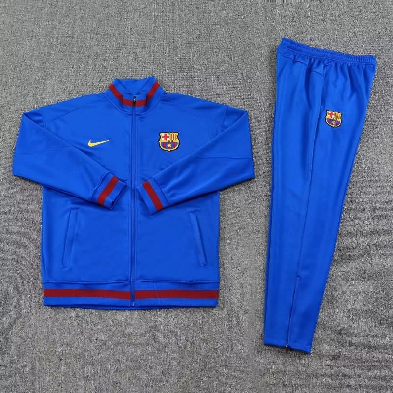 AAA(Thailand) Barcelona 25/26 Blue Soccer Tracksuit