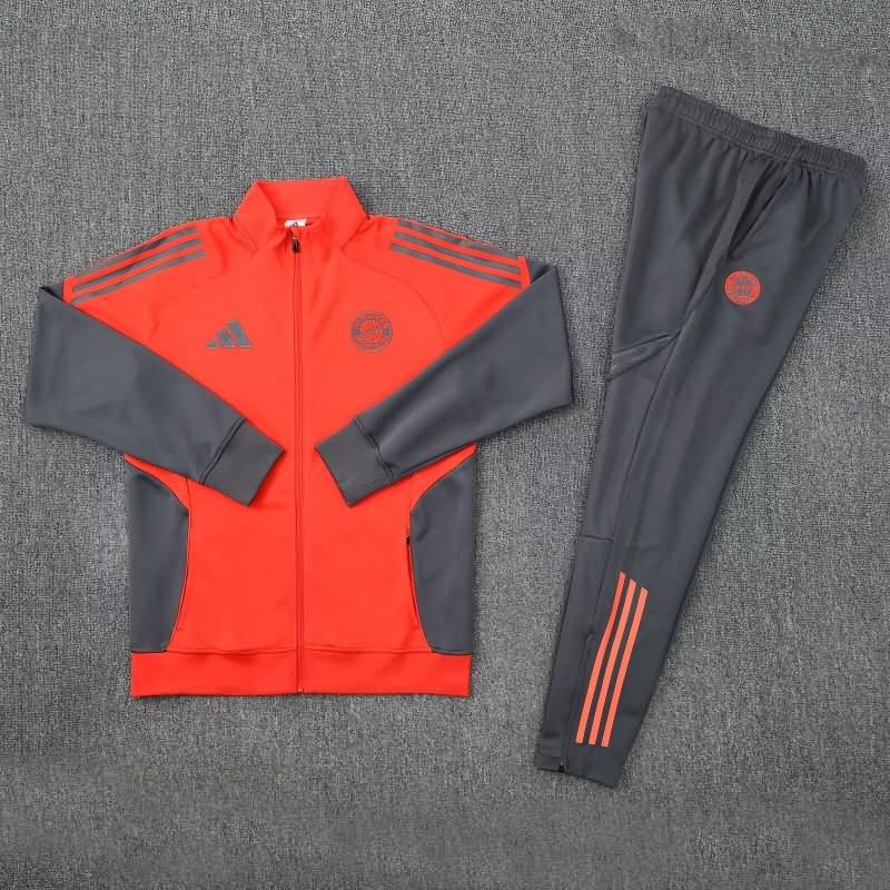 AAA(Thailand) Bayern Munich 25/26 Orange Soccer Tracksuit 02