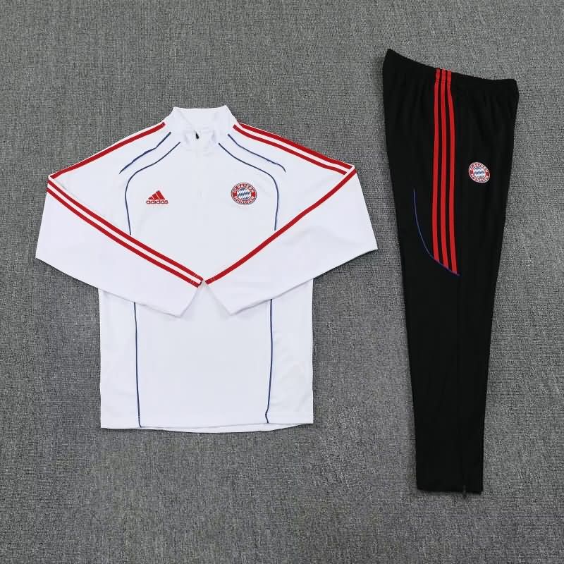 AAA(Thailand) Bayern Munich 25/26 White Soccer Tracksuit 03