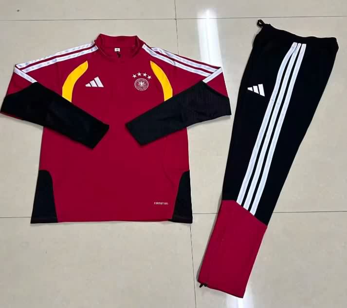 AAA(Thailand) Germany 2026 Red Soccer Tracksuit