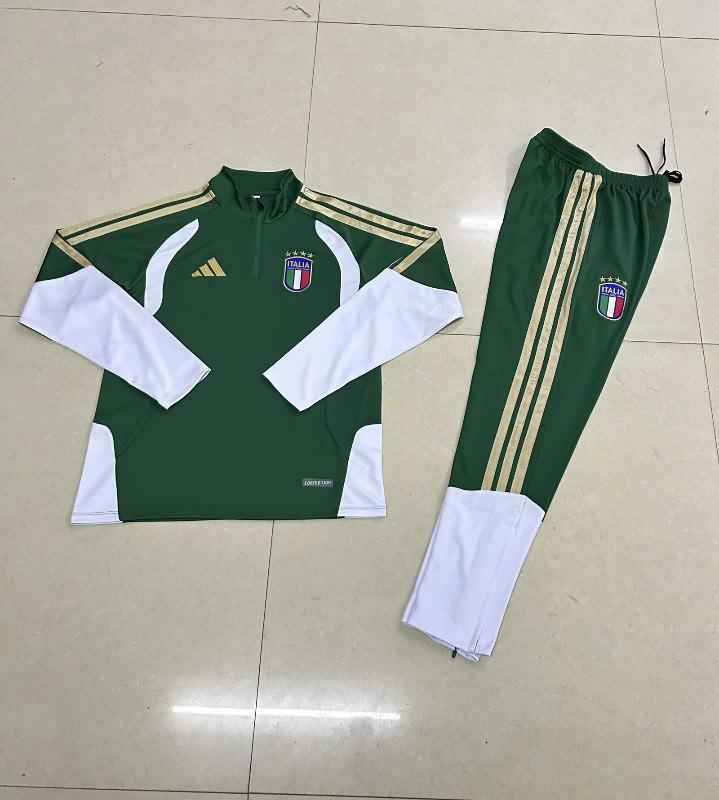 AAA(Thailand) Italy 2026 Green Soccer Tracksuit
