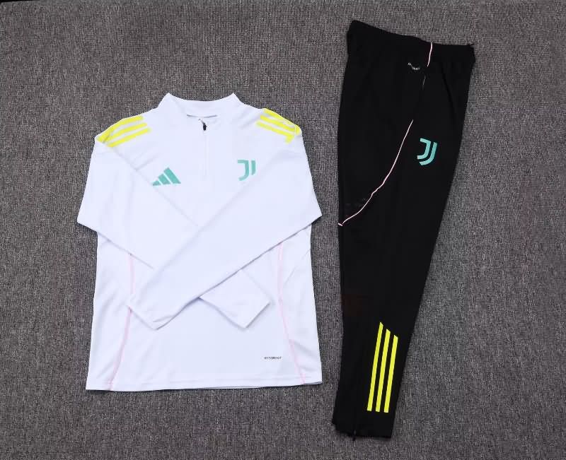 AAA(Thailand) Juventus 25/26 White Soccer Tracksuit 04
