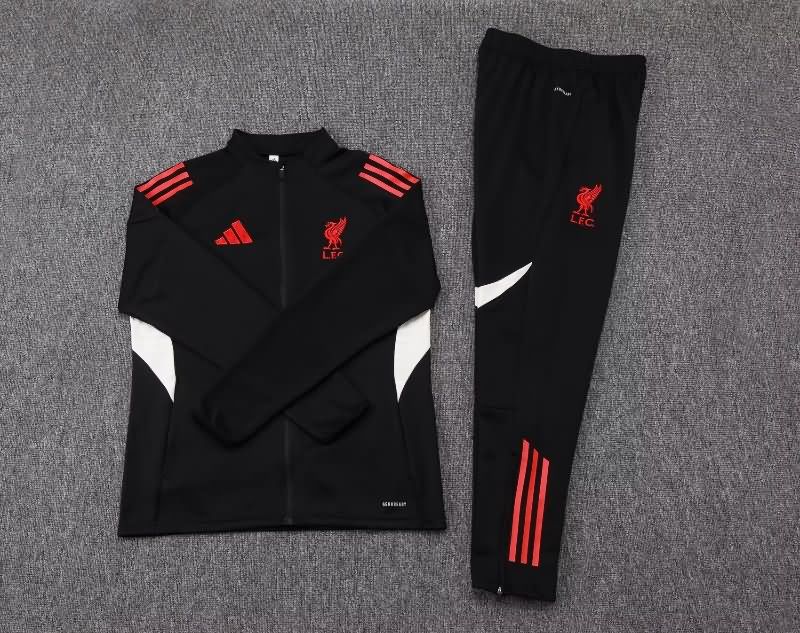 AAA(Thailand) Liverpool 25/26 Black Soccer Tracksuit