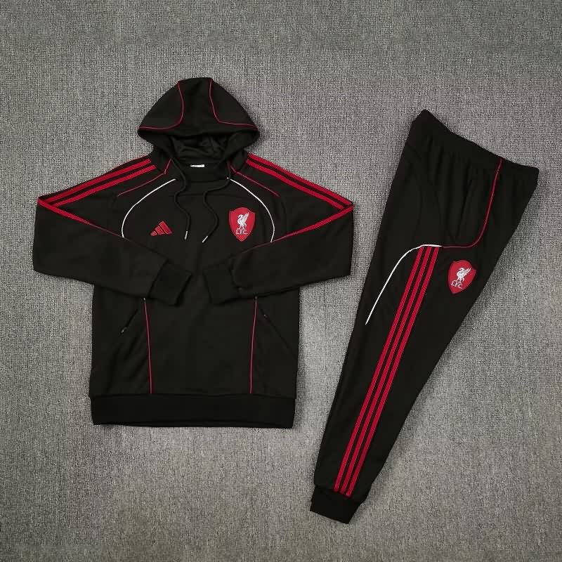 AAA(Thailand) Liverpool 25/26 Black Soccer Tracksuit 05