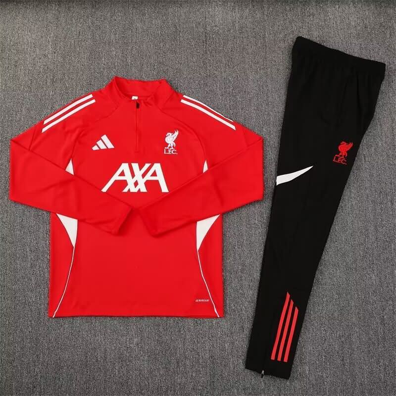 AAA(Thailand) Liverpool 25/26 Red Soccer Tracksuit