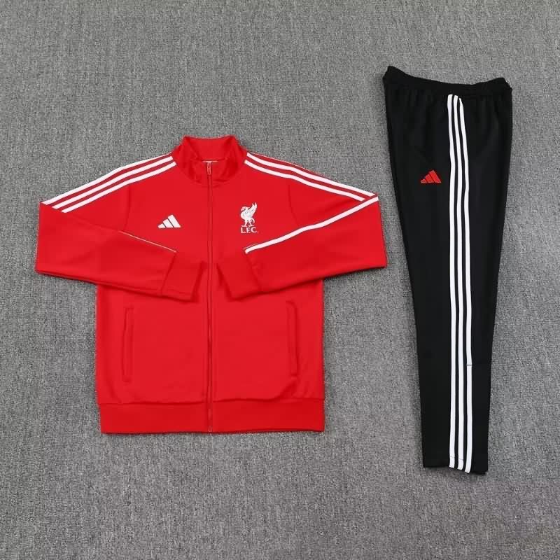 AAA(Thailand) Liverpool 25/26 Red Soccer Tracksuit 03
