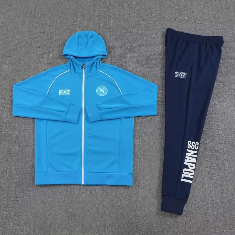 AAA(Thailand) Napoli 25/26 Blue Soccer Tracksuit 05