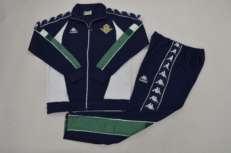 AAA(Thailand) Real Betis 25/26 Dark Blue Soccer Tracksuit