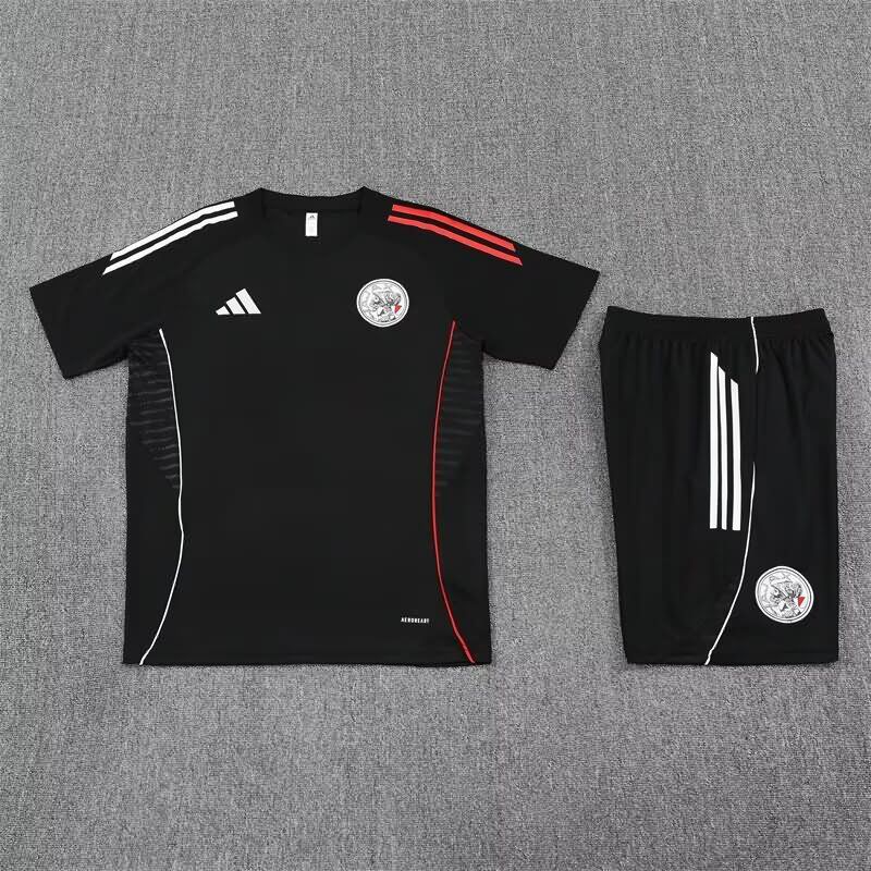 AAA(Thailand) Ajax 25/26 Black Soccer Training Sets