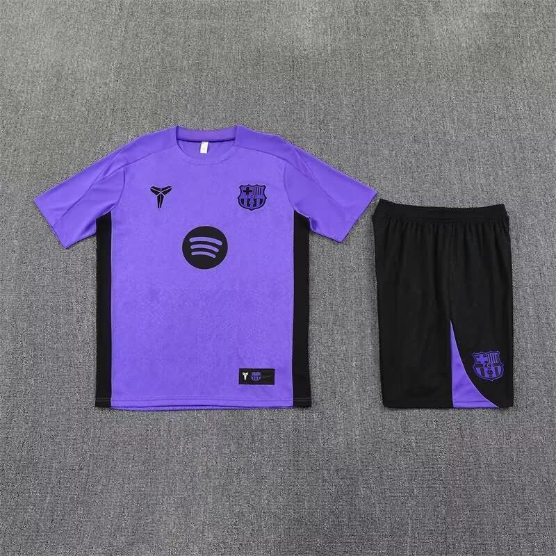 AAA(Thailand) Barcelona 25/26 Purple Soccer Training Sets