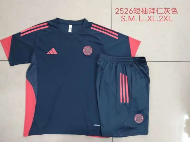 AAA(Thailand) Bayern Munich 25/26 Dark Grey Soccer Training Sets